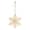 Wood Ornament - Snowflake