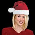 Santa Claus Costume Deluxe Plush Hat