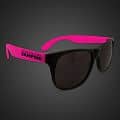 Neon Look Sunglasses With Pink Arms