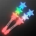 Triple Star Light Up Flashing Wand