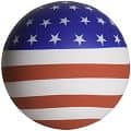 Squeezies® Flag Ball Stress Reliever