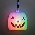 Color Change Deco Pumpkin Light Necklace