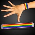 Rainbow Pride Slap Bracelet