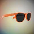 Orange Custom Classic Retro Billboard Sunglasses