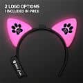 Blinking LED Cat Ears Headband