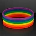 Rainbow Stretch Silicone Bracelets (NON-Light Up)