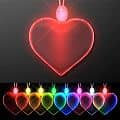 Light Up Acrylic Heart Necklace