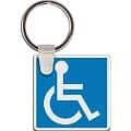 Handicap Sign Key Tag