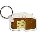 Birthday Cake with Sprinkles Key Tag