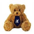 12" Peter Bear with tie and one color imprint