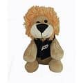 6" Lil' Lion with vest and one color imprint