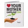 Earth Day Seed Paper Greeting Card