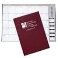 Academic Leatherette Monthly Desk Planner