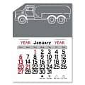 Propane Truck Peel-N-Stick® Calendar