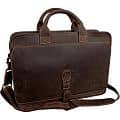 Texas Canyon Leather Briefcase