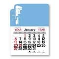 Plumbing Shaped Peel-N-Stick® Calendar