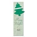 Holiday seed paper shape Bookmark