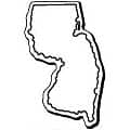 New Jersey Stock Shape State Magnet