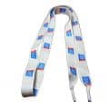 Shoelaces 45 x 1/2" Recycled Poly Dye Sub (Domestic Product)