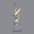 Tatiana Award - Gold/Clear
