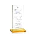 Dallas Star Award - Amber/Silver
