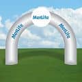 Inflatable Archway -Curved With Painted Logo