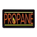 Propane 13" x 24" Simulated Neon Sign