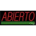 Abierto LED Sign