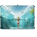 10 Foot Polyester Tent Back Wall w/Full Graphics - 2 Sided