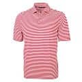 Cutter and Buck Virtue Eco Pique Stripe Recycled Polo