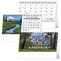 Scenic America Desk Tent Calendar