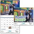 Spiral Monkey Mischief Lifestyle 2022 Appointment Calendar