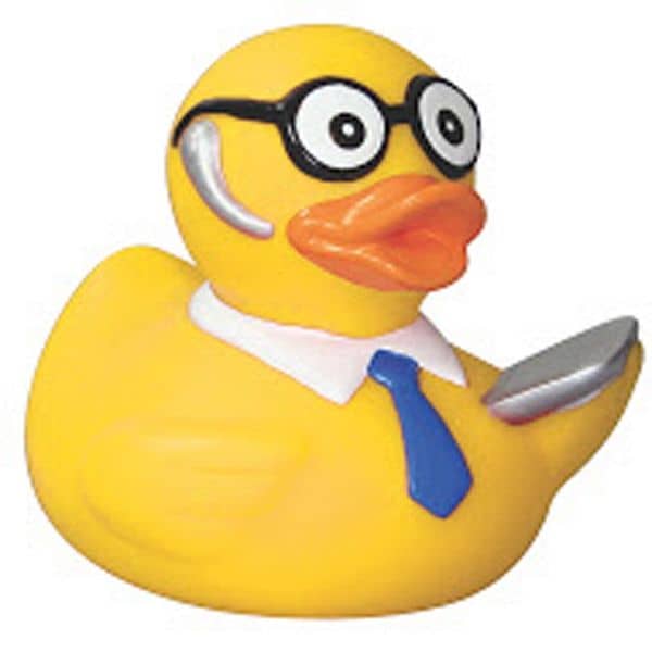 Techie Rubber Duck