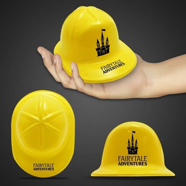 Mini Yellow Construction Hat