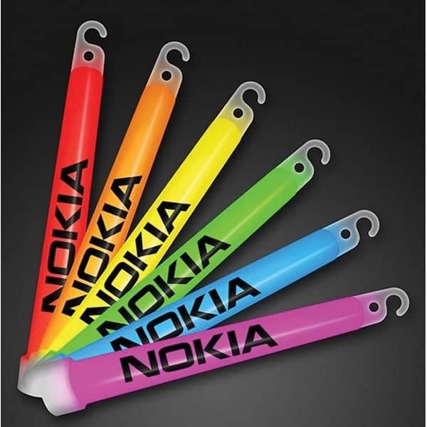 6" Glow Sticks Bulk Assorted Colors