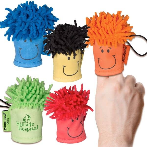 MopToppers® Finger Puppet Screen Cleaner
