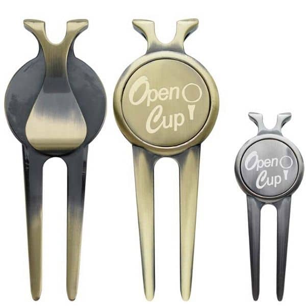 Deluxe Magnetic Divot Repair Tool with Ball Marker