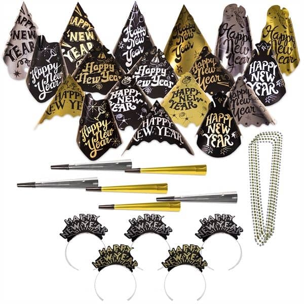 Glimmer and Shimmer New Year's Eve Party Kit for 100