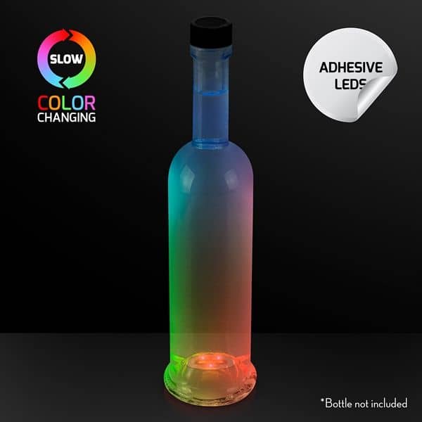 Slow Change LED Sticker Bottle Glorifier