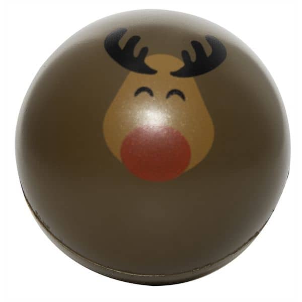 Holiday Rudolph Squeezies® Stress Ball