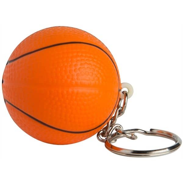 Squeezies® Basketball Keyring Stress Reliever