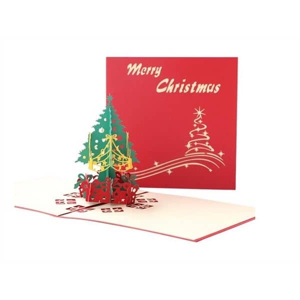 3D Christmas Tree Greeting Card