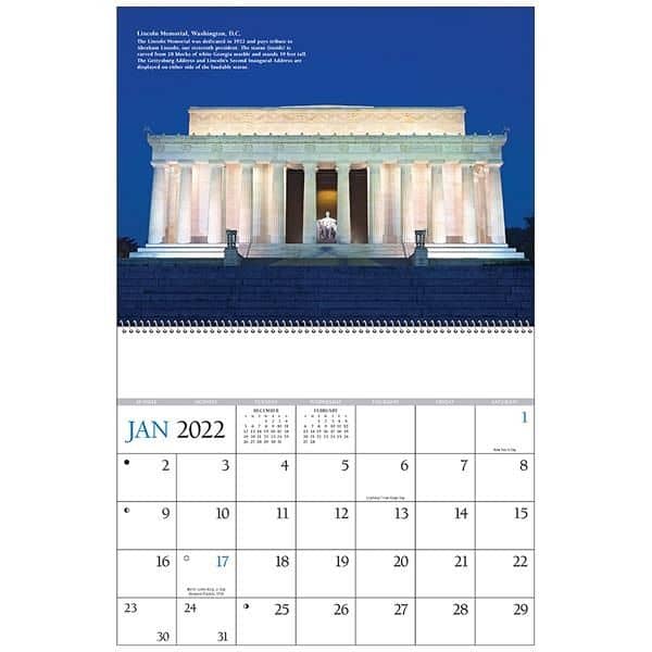 American History Appointment Calendar