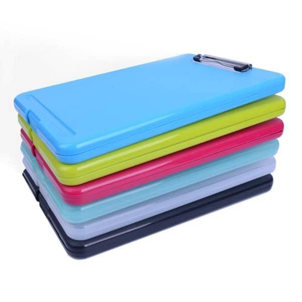 A4 writing tablet Plastic Storage Clipboard file box