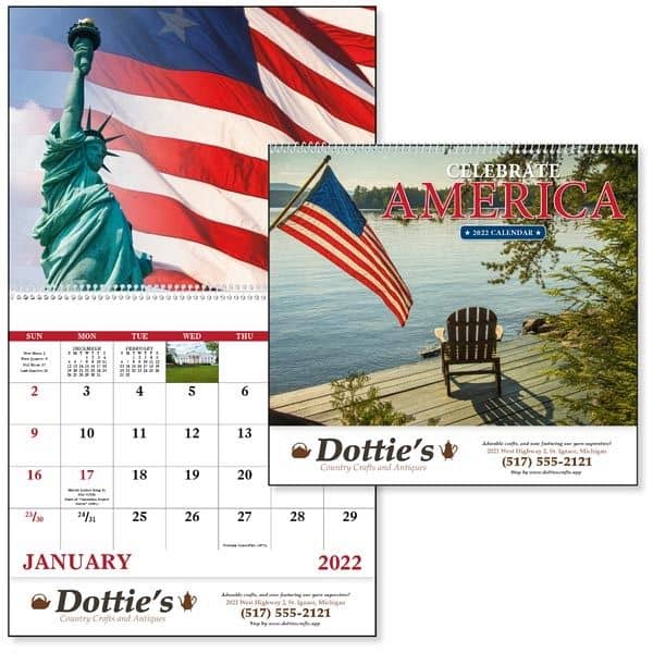 Spiral Celebrate America Appointment Calendar