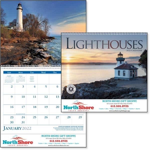 Lighthouses 2022 Calendar