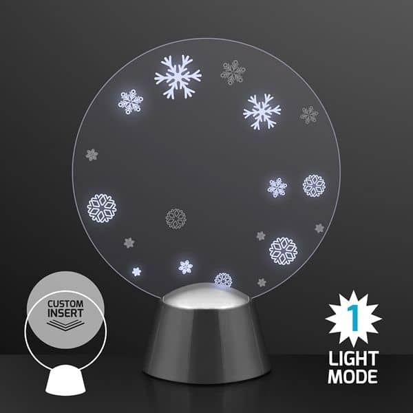 Animated LED Snowflakes Picture Frame
