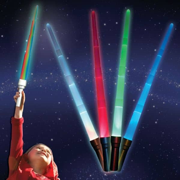 Multi-Color LED Expandable Swords