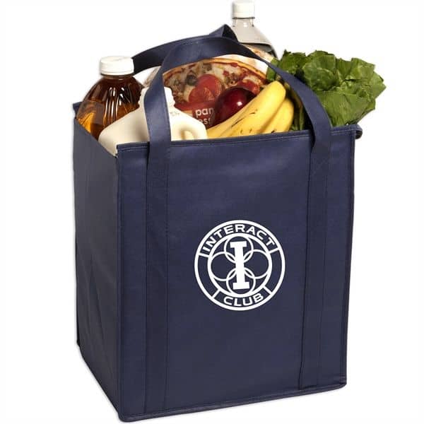 Insulated Large Non-Woven Grocery Tote