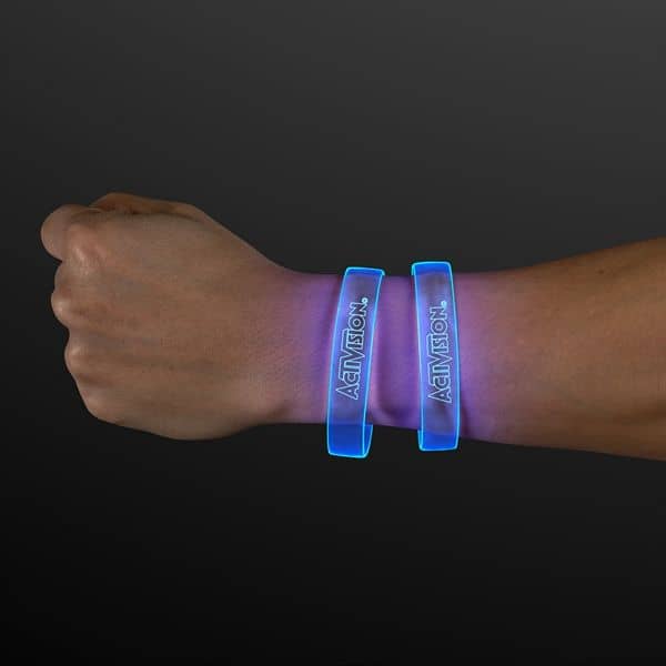 LASER ENGRAVED - Galaxy Glow LED Band Bracelets